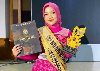 Mahasiswi UIN Siber Cirebon Titania Azzahra Rahman Raih Gelar Duta Pariwisata Indonesia Kuliner 2025