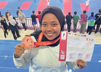 Mahasiswi UIN Siber Cirebon Raih Emas dan Perunggu di Kejuaraan Karate Internasional