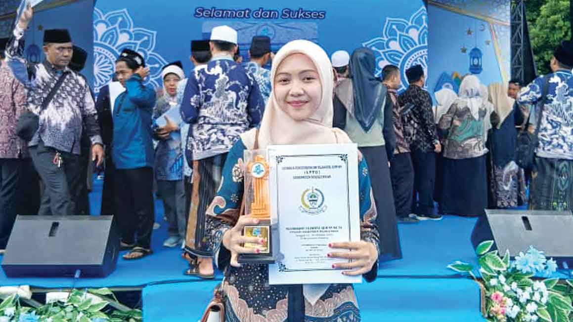 Mahasiswi UIN Siber Cirebon Raih Juara 1 MHQ 30 Juz Tingkat Majalengka
