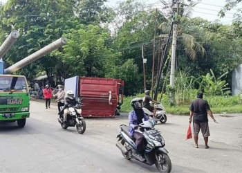 Kecelakaan di Cirebon, Pengemudi Truk Warga Desa Bringin Tewas di Lokasi