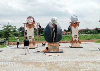 Tugu Watubelah Panca Wanda Bakal Jadi Ikon Baru Kabupaten Cirebon