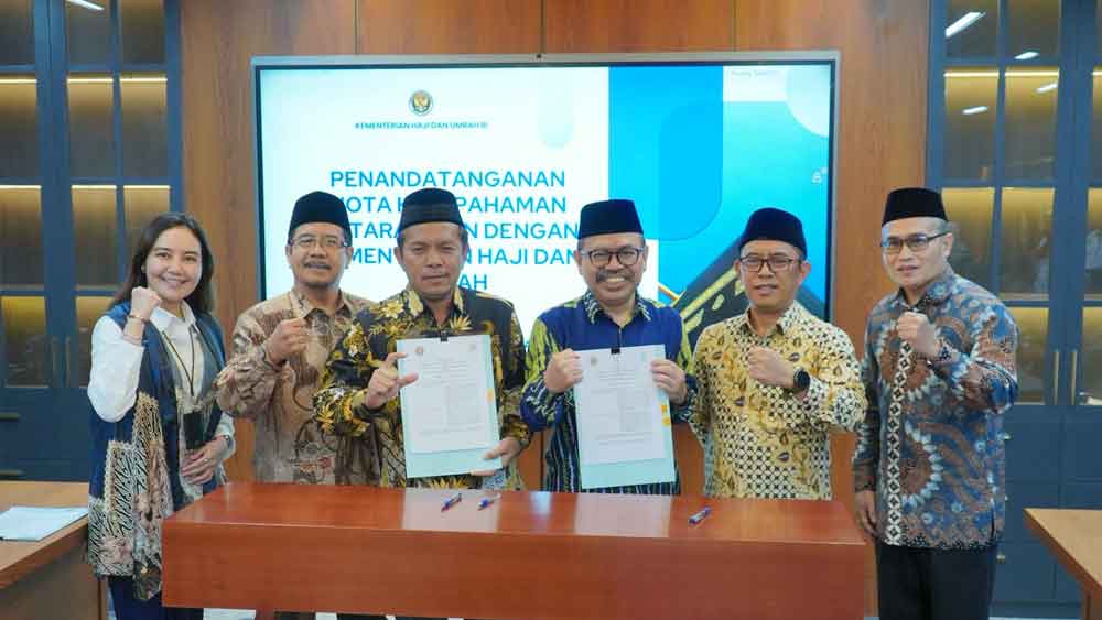 UIN Siber Cirebon Teken MoU Sertifikasi Pembimbing Haji dan Umrah dengan Kementerian Haji dan Umrah
