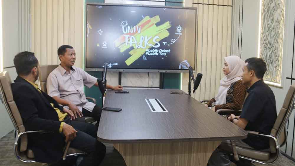 Benchmarking, Humas UIN Siber Cirebon Pandu Podcast Bersama UIN Gusdur Pekalongan