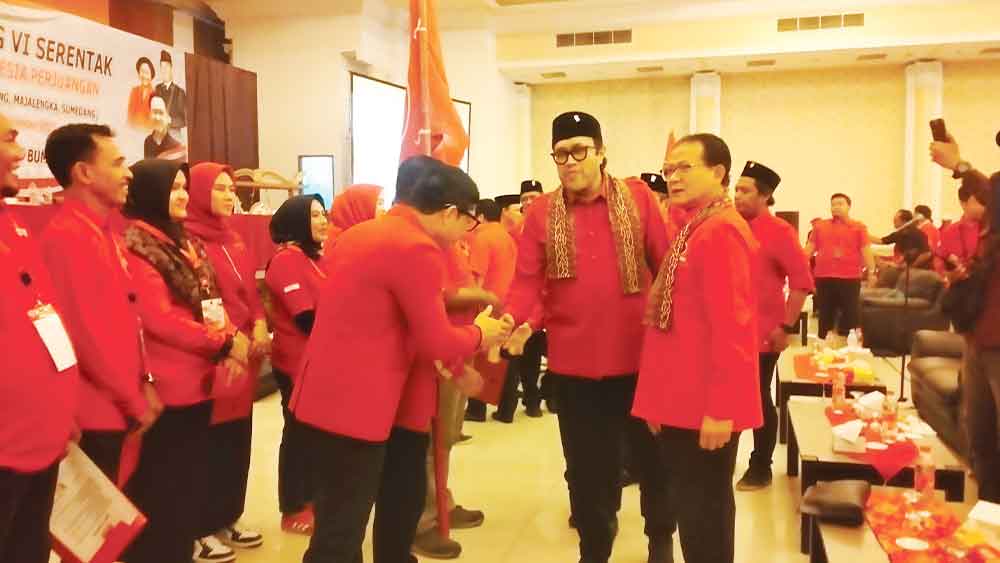 Rudiana Jabat Ketua DPC PDIP Kabupaten Cirebon