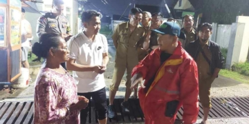 Sat Set Wabup Jigus Tinjau Lokasi Banjir di Cirebon