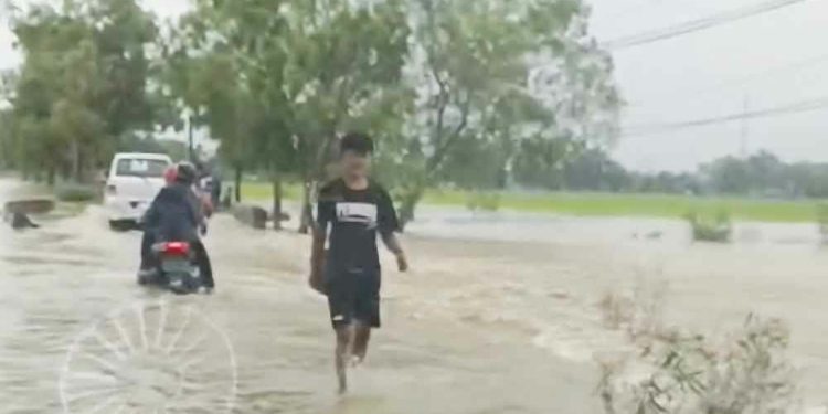 Banjir Wilayah Barat Cirebon Dipicu Sedimentasi Sungai