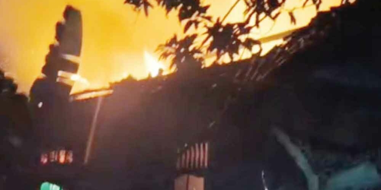 Kebakaran di Cirebon, Rumah Warga Gang Olahraga Klayan Dilalap Api