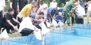 Pusatkan Panen Raya Nasional di Lapas Cirebon, Menteri Imipas Dorong Kemandirian Warga Binaan