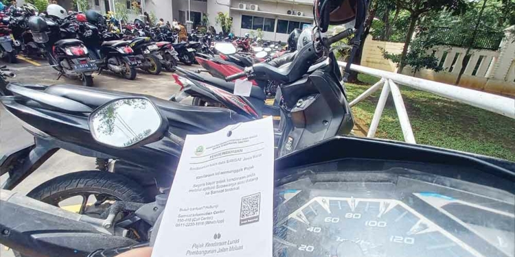 5.268 Kendaraan ASN di Kabupaten Cirebon Nunggak Pajak