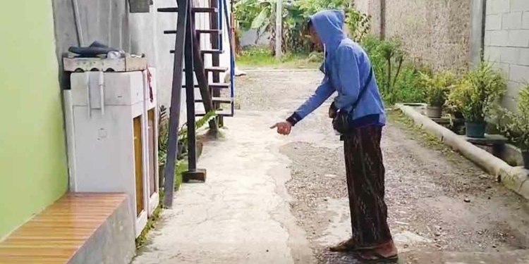 Pencurian di Cirebon, Berkunjung ke Perumahan Graha Rorocantik Motor Raib Dicuri