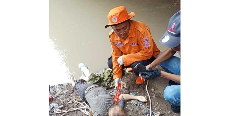 Penemuan Mayat di Cirebon, Jasad Ibu Rumah Tangga Tersangkut di Jembatan Karangsambung