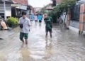 Sungai Singaraja Cirebon Meluap, Ratusan Rumah Terendam Banjir