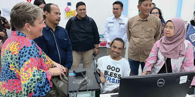 Latih Penyandang Disabilitas Keterampilan Digital, Vokasi Kabupaten Cirebon Jadi Referensi Nasional