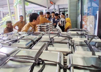 Pernah Jadi Percontohan dan Ditinjau Jendral Wiranto, SMPN 1 Kota Cirebon Baru Terima MBG Bulan Ini