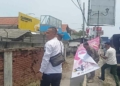 Instruksi Presiden, Satpol PP Kabupaten Cirebon Tertibkan Baliho Ilegal