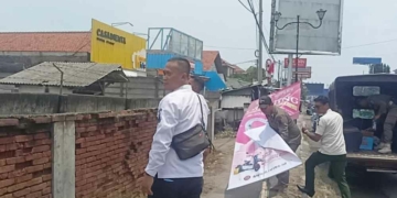 Instruksi Presiden, Satpol PP Kabupaten Cirebon Tertibkan Baliho Ilegal