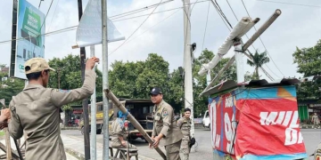 Satpol PP Kabupaten Cirebon Kembali Tertibkan PKL Watubelah