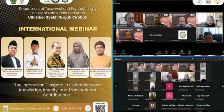 UIN Siber Cirebon Gelar International Webinar Bahas Diaspora Indonesia dan Jejaring Global