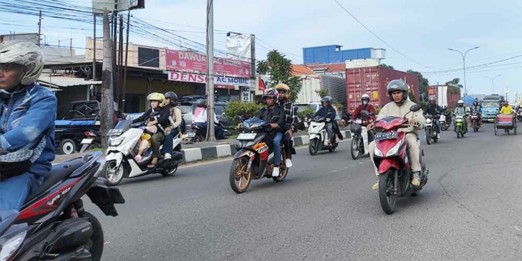 H+6 Lebaran, Pantura Cirebon Dilintasi 26.000 Pemudik