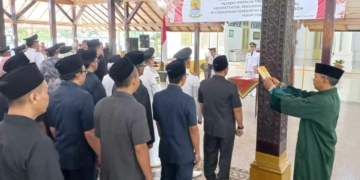 Jelang Lebaran, Bupati Imron Lantik 115 Pejabat Pemkab Cirebon