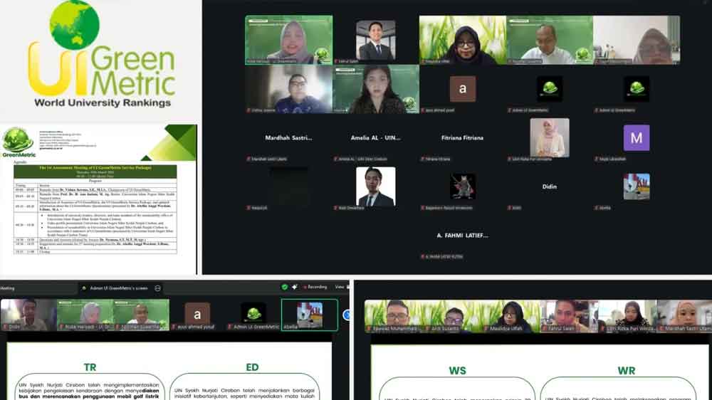 UIN Siber Cirebon Ikuti Penilaian Awal UI GreenMetric 2026