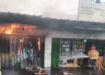Bengkel Di Klayan Cirebon Terbakar, Dua Sepeda Motor Hangus