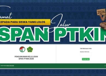 Cek Hasilnya Lulus SPAN-PTKIN 2026 Disini, Ada 82.274 Siswa, Perhatikan Tata Caranya