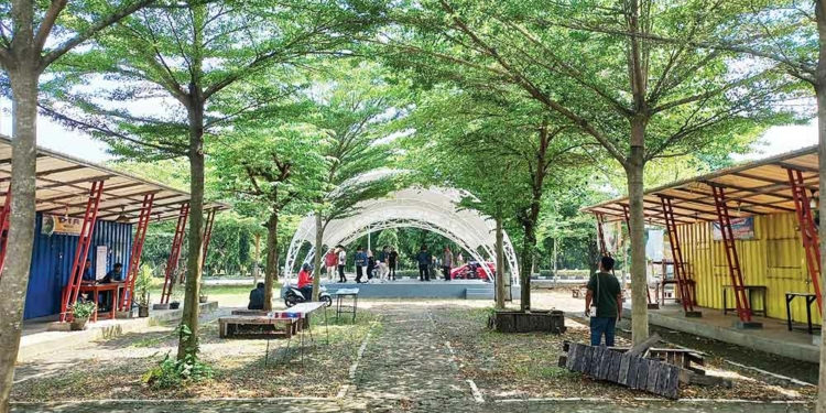 Shelter Taman Parkir Sumber Cirebon Bakal Dihidupkan Lagi