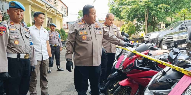 Sindikat Penadah Curanmor Di Cirebon Dibongkar
