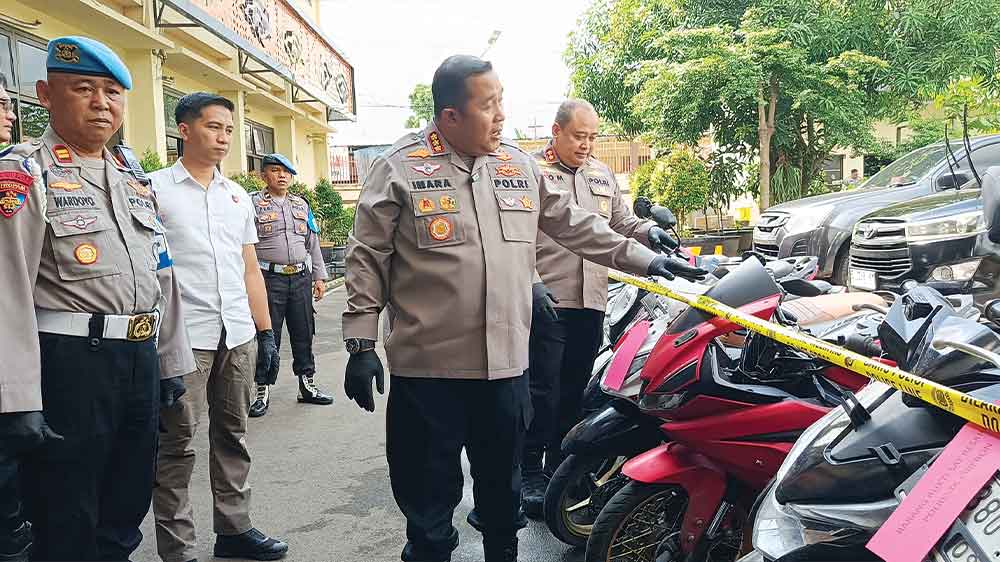Sindikat Penadah Curanmor di Cirebon Dibongkar 1 Sindikat Penadah Curanmor Di Cirebon Dibongkar