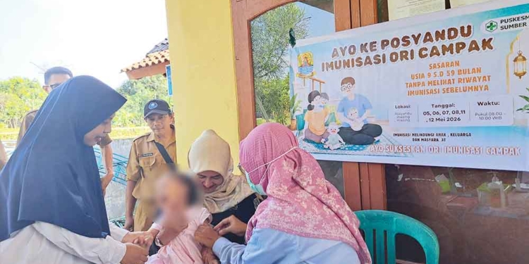 Klb, Imunisasi Campak Di Kabupaten Cirebon Sasar 12.221 Anak Usia 9 Sampai 59 Bulan