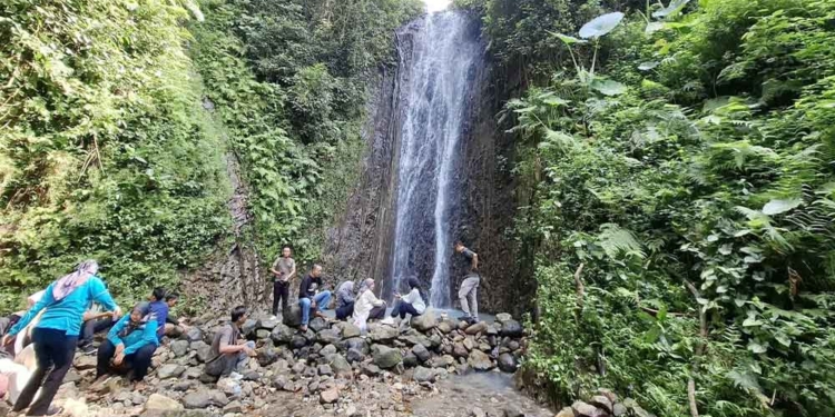 Objek Wisata Di Cirebon, Tersembunyi Di Desa Kedongdong Kidul, Curug Ciranca Suguhkan Keindahan Natural