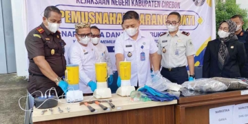 Ribuan Barang Bukti Kasus Narkoba, Pidana Umum Hingga Pencabulan Dan Penganiayaan Dimusnahkan