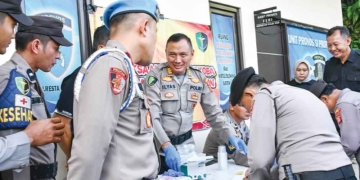 Anggota Polresta Cirebon Dites Urine Mendadak