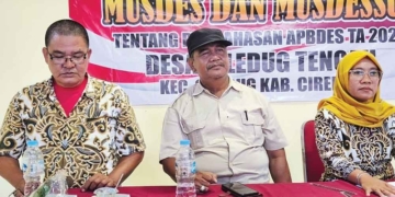 Gelar Musdesus Desak Pemberhentian Tetap Kuwu Ciledug Tengah