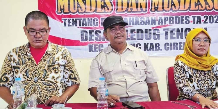Gelar Musdesus Desak Pemberhentian Tetap Kuwu Ciledug Tengah