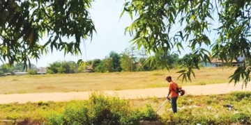 Kawasan Expo Center Watubelah Cirebon Dirapihkan