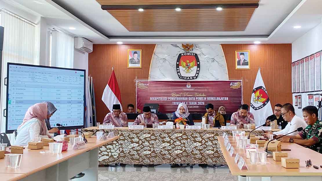 Jumlah Pemilih Kabupaten Cirebon 1.843.921 Jiwa, Naik 30.000 lebih Dibanding Pleno PDPB 1 Jumlah Pemilih Kabupaten Cirebon 1.843.921 Jiwa, Naik 30.000 Lebih Dibanding Pleno Pdpb