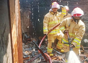 Kebakaran Di Cirebon, Rumah Warga Desa Megu Cilik Hangus