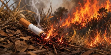 Kebakaran Di Cirebon, Jangan Buang Puntung Rokok Sembarangan!