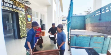 Boyongan, Setda Kota Cirebon Mulai Pinda ke GCM 8 Boyongan, Setda Kota Cirebon Mulai Pinda Ke Gcm