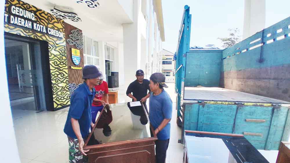 Boyongan, Setda Kota Cirebon Mulai Pinda ke GCM 1 Boyongan, Setda Kota Cirebon Mulai Pinda Ke Gcm
