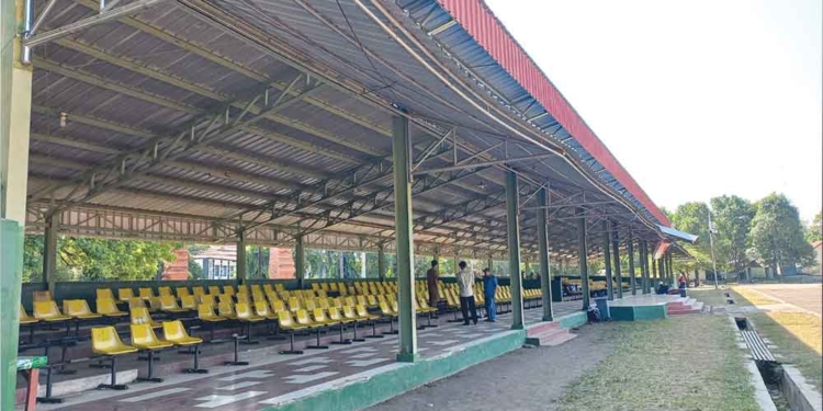 Kucuran Anggaran Rp800 Juta Untuk Perbaikan Stadion Ranggajati Cirebon