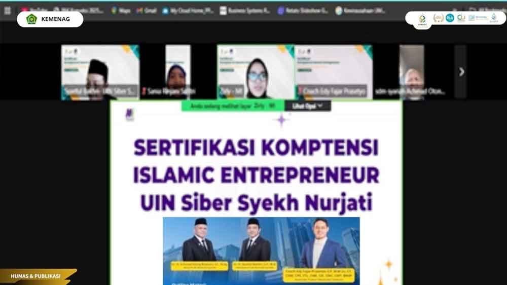 70 Mahasiswa Jurusan Ekonomi Syariah UIN Siber Cirebon Ikuti Sertifikasi Kompetensi Islamic Entrepreneur 1 70 Mahasiswa Jurusan Ekonomi Syariah Uin Siber Cirebon Ikuti Sertifikasi Kompetensi Islamic Entrepreneur