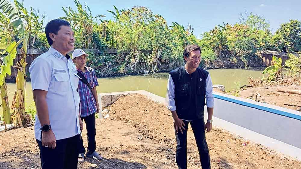 Wali Kota Cirebon Optimistis Senderan Sungai Suba Minimalisir Banjir 1 Wali Kota Cirebon Optimistis Senderan Sungai Suba Minimalisir Banjir