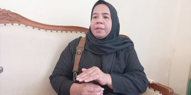 Kepala Bidang Penilaian Kinerja Aparatur Dan Penghargaan (Pkap) Bkpsdm Kabupaten Cirebon, Meilan Sarry Rumbino Rumakito.