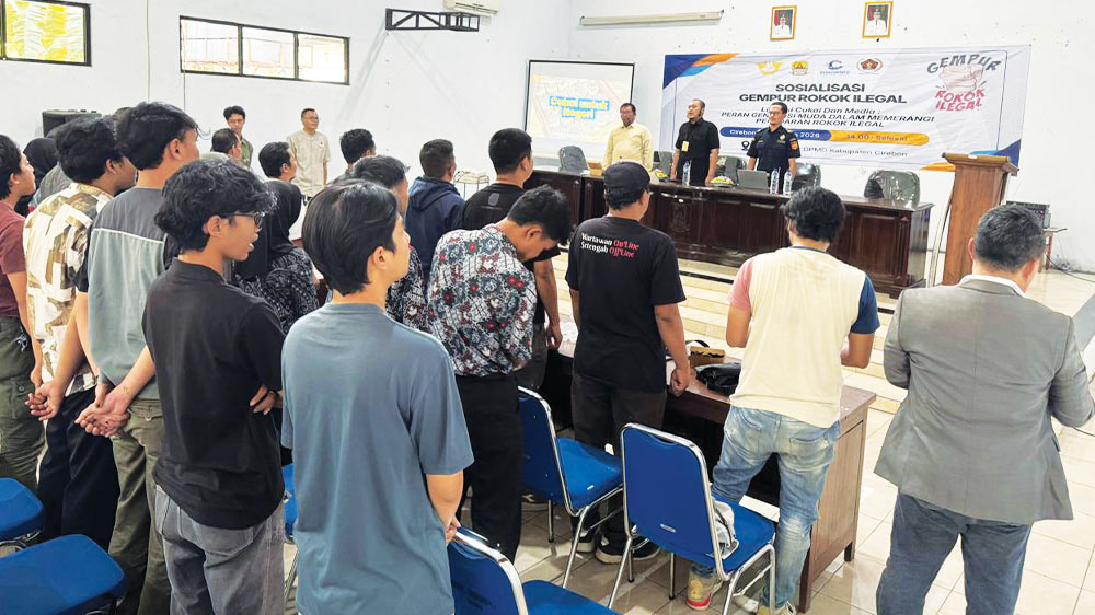 Diskominfo Kabupaten Cirebon Perkuat Edukasi untuk Berantas Rokok Ilegal 1 Sosialisasi Gempur Rokok Ilegal Yang Digelar Diskominfo Kabupaten Cirebon.