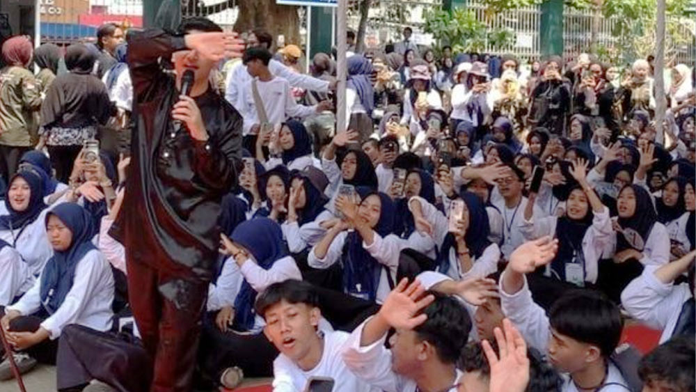 ACTRA 2026 PBAK FDKI UIN Siber Cirebon Dorong Transformasi Karakter Mahasiswa 1 Suasana Actra 2026 Pbak Fdki Digelar Di Halaman Gedung Rektorat Uin Siber Cirebon, Kamis, 27 Agustus 2026.