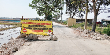 Segera Selesaikan! Banyak Pengendara Terjatuh Di Lokasi Proyek Peningkatan Jalan Kaliwedi-Guwa