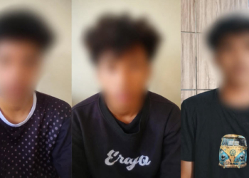 Terduga Pelaku Tawuran Di Palimanan Cirebon